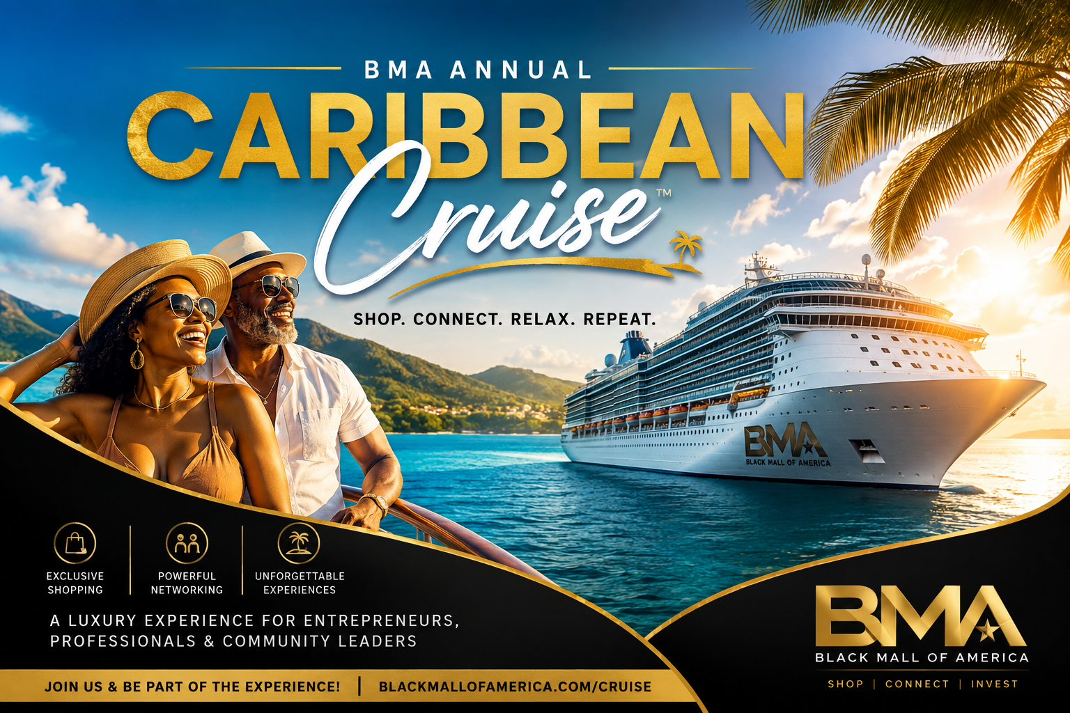 Black Mall of America Annual Caribbean Cruise — Shop, Connect, Relax, Repeat