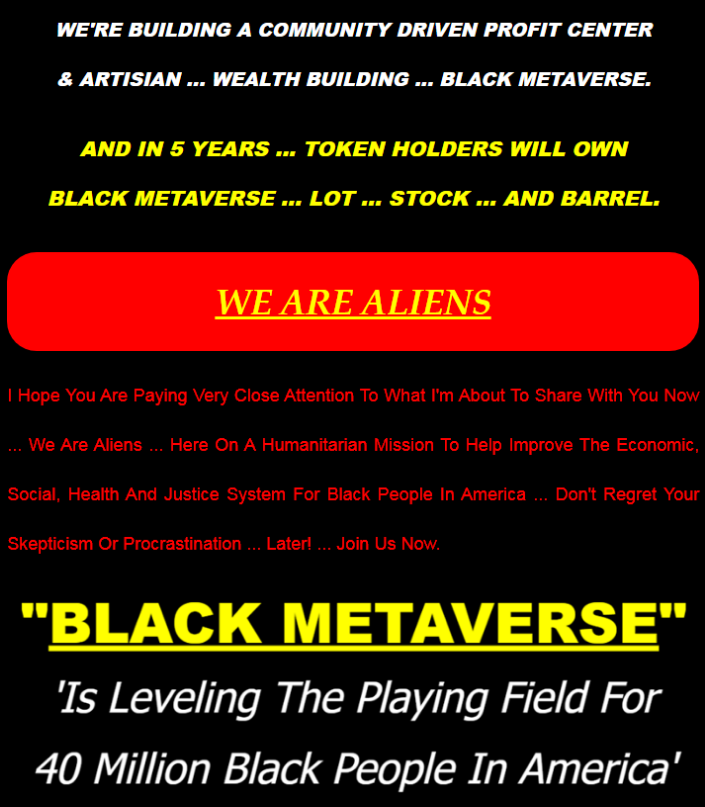 Black Metaverse